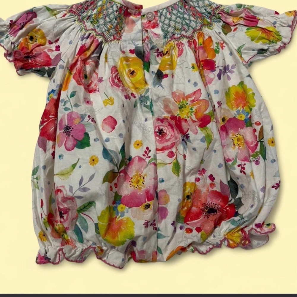 Floral Kids One Piece - Picture 2 of 3